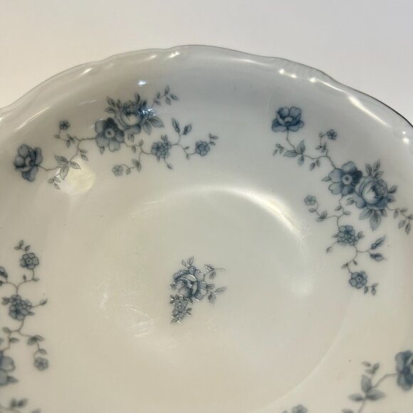 Johann Haviland Blue Garland Bavaria Germany Fruit Desert Bowls 5" set of 6 - Picture 11 of 12
